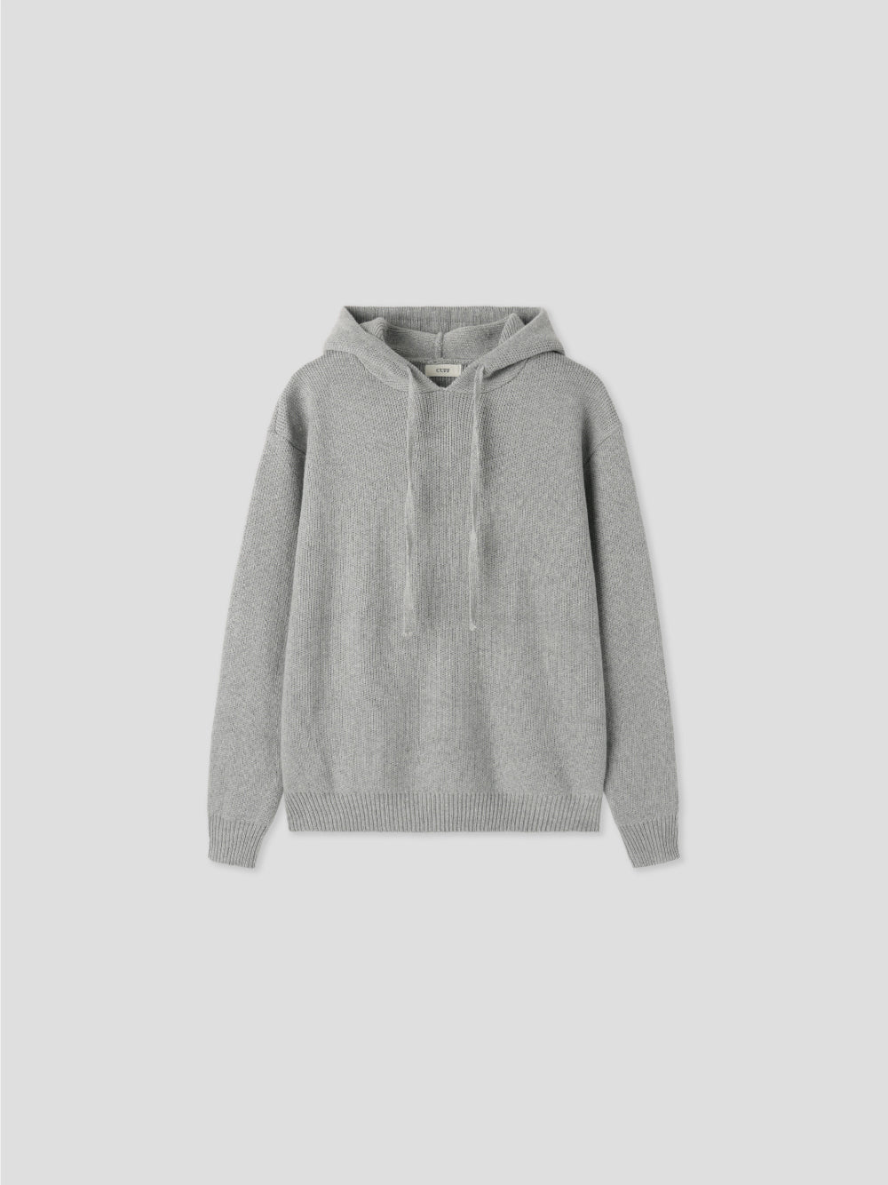 男友感單品！立體編織針織Hoodie｜4色入