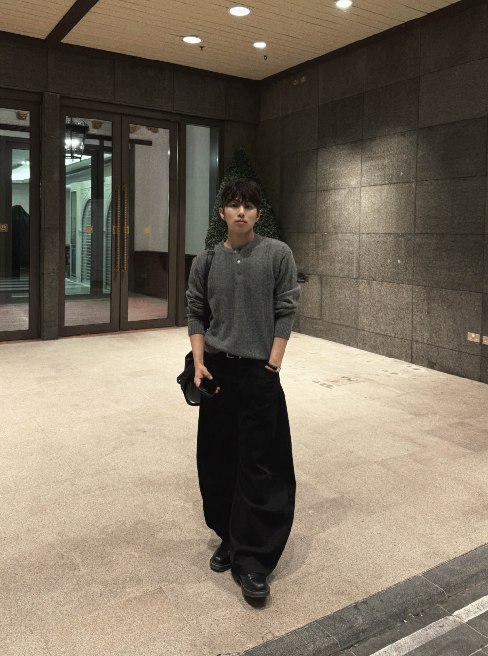 PREMIUM👑細麻花亨利領針織衫｜4色入