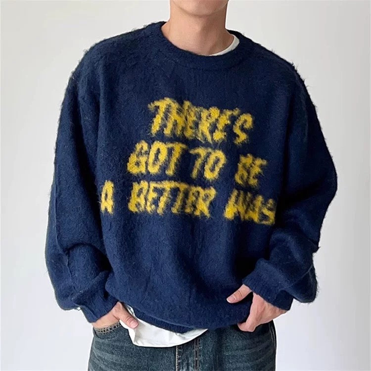 [🇰🇷連線] A better way 圓領針織衫