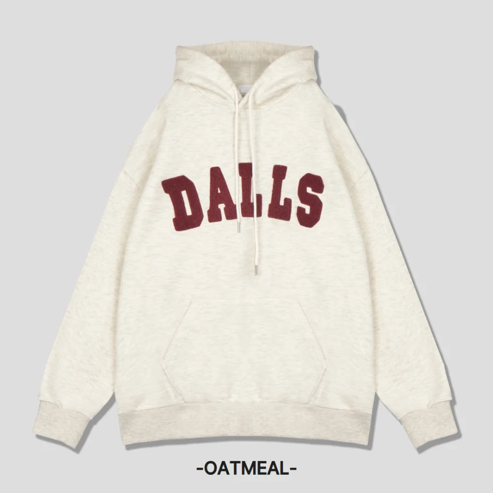 DALLS拼布連帽衛衣｜4色入