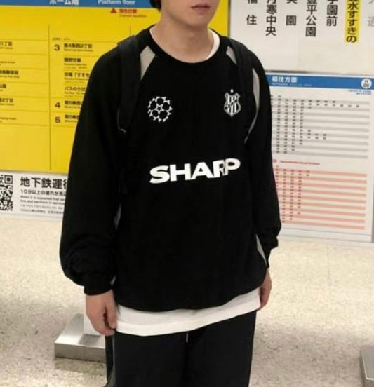 Sharp Soccer Long sleeve 棉質印花長袖