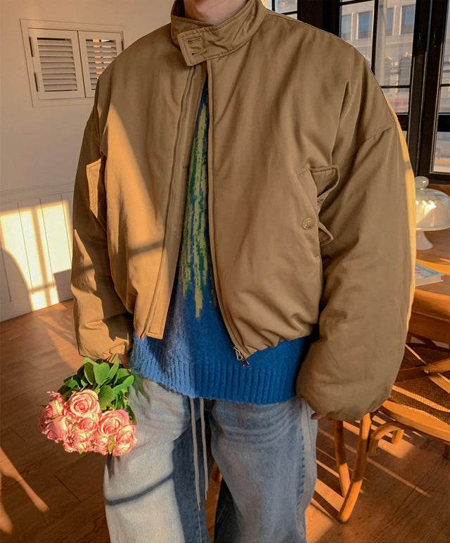 款式超靚！廓形哈靈頓外套｜2色入