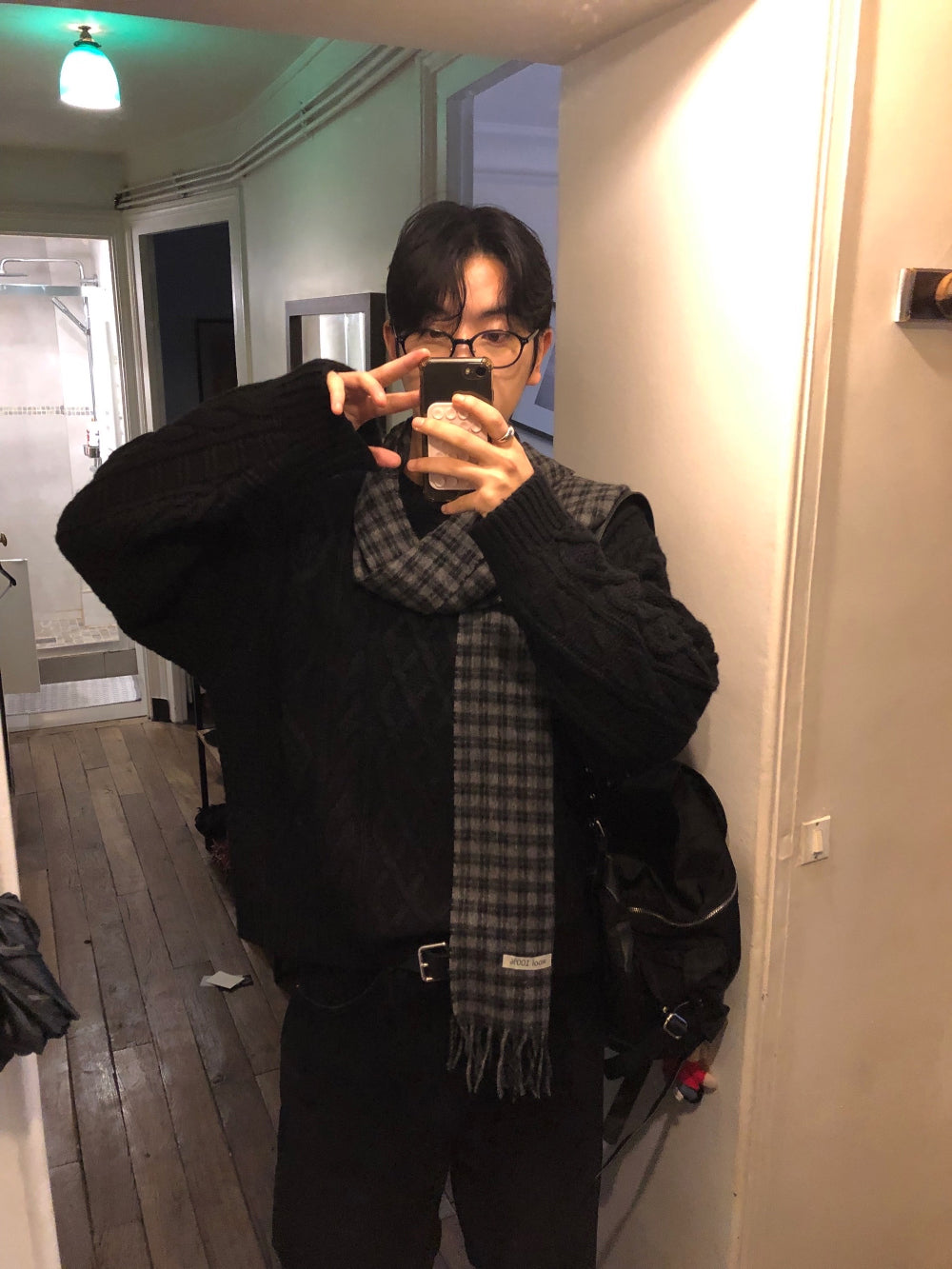 50%羊毛🐑漁夫紋麻花針織衫｜4色入