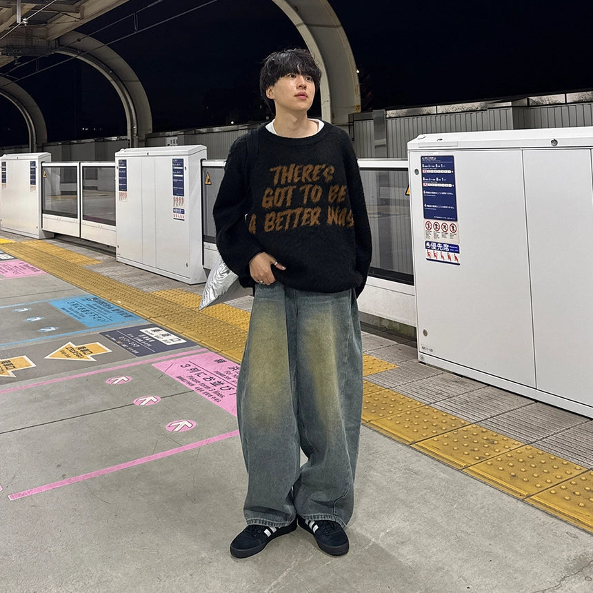 A better way 圓領針織衫