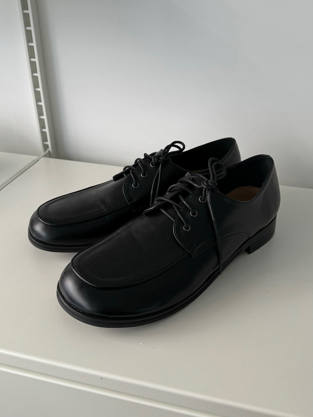 韓系極簡風皮鞋｜2色入