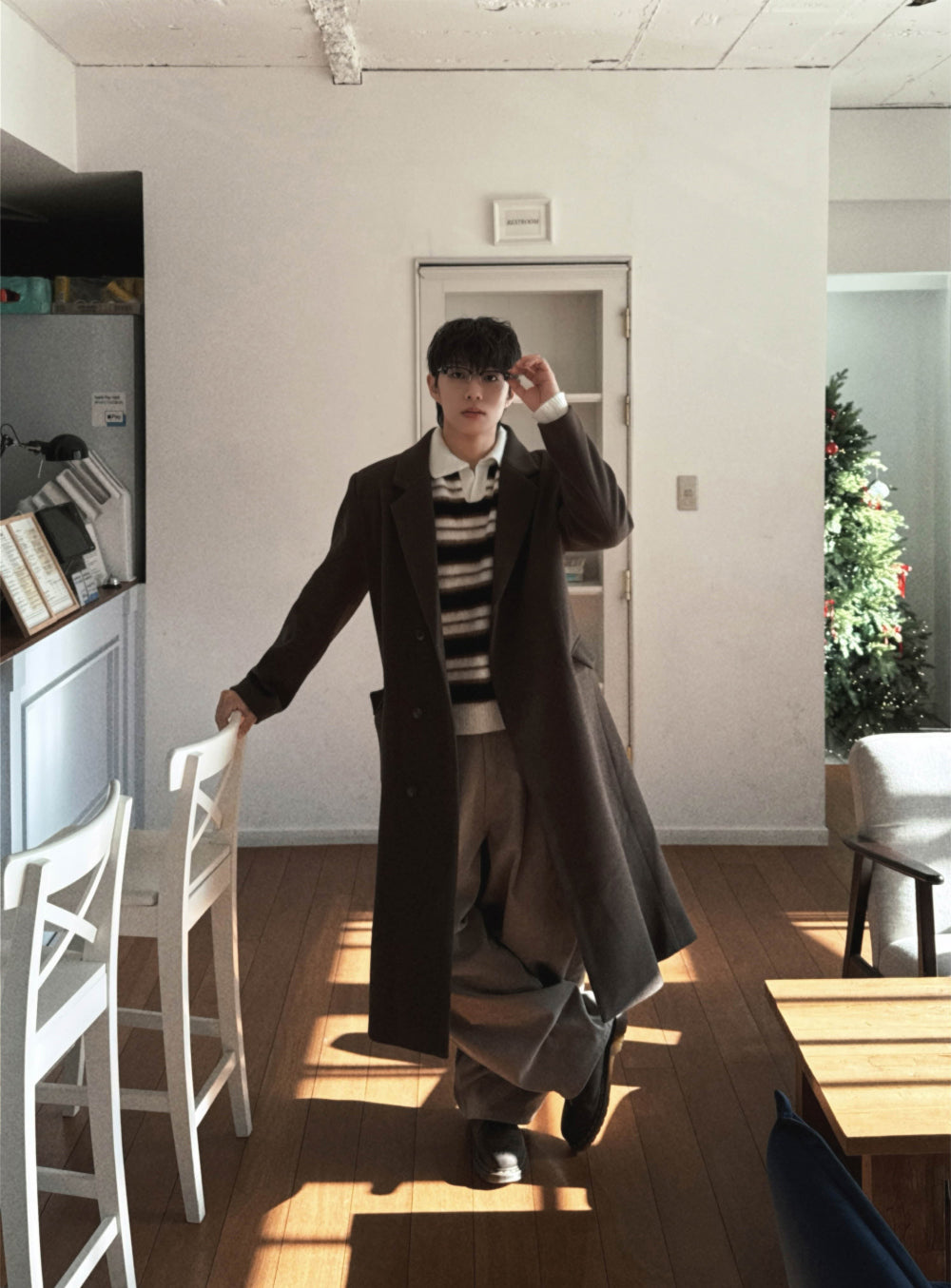 含內絨✔️百搭款寬鬆廓型休閒褲｜3色入