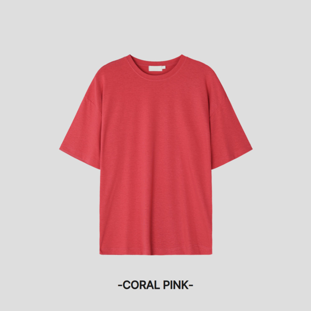 衣櫃必入款！韓製基礎款純色短袖｜8色入