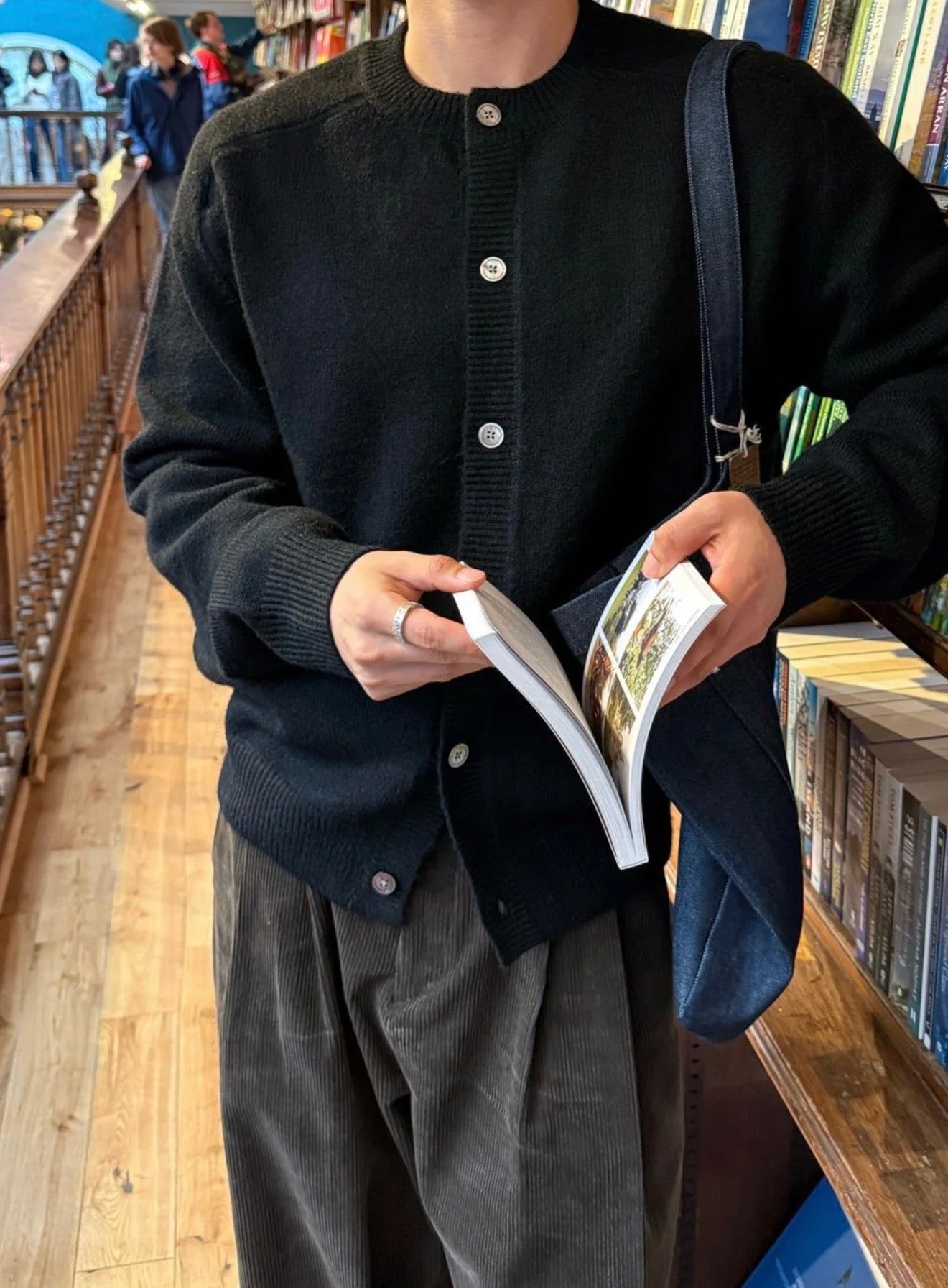 衣櫃必備款！立體編織開胸針織衫｜9色入