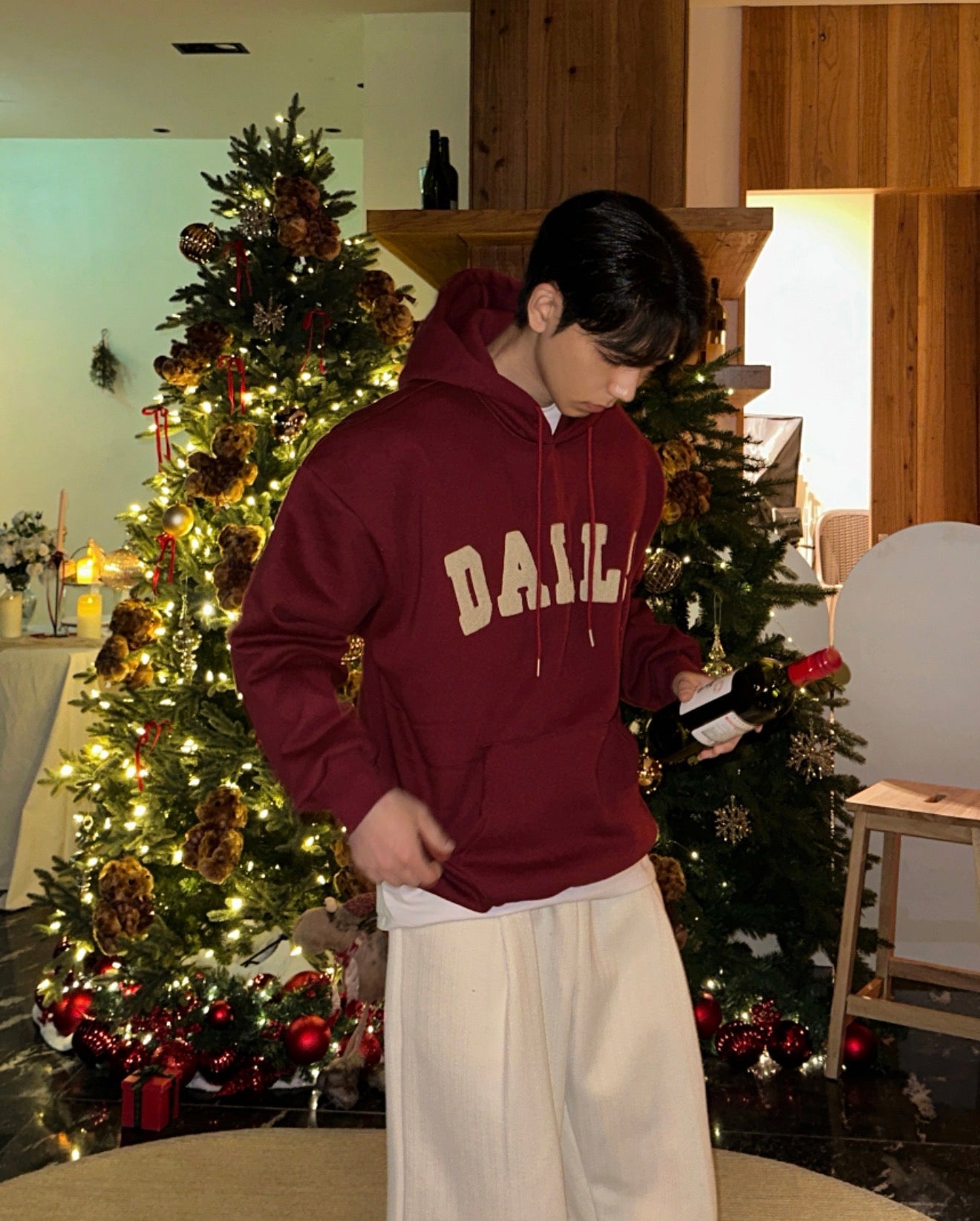 DALLS拼布連帽衛衣｜4色入