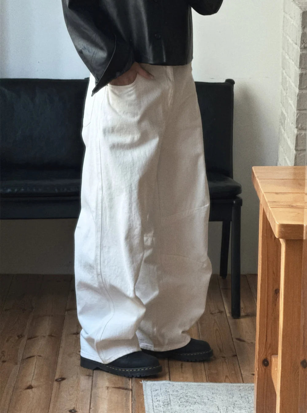 美式街頭感☄️水洗牛仔微闊形牛仔褲｜7色入