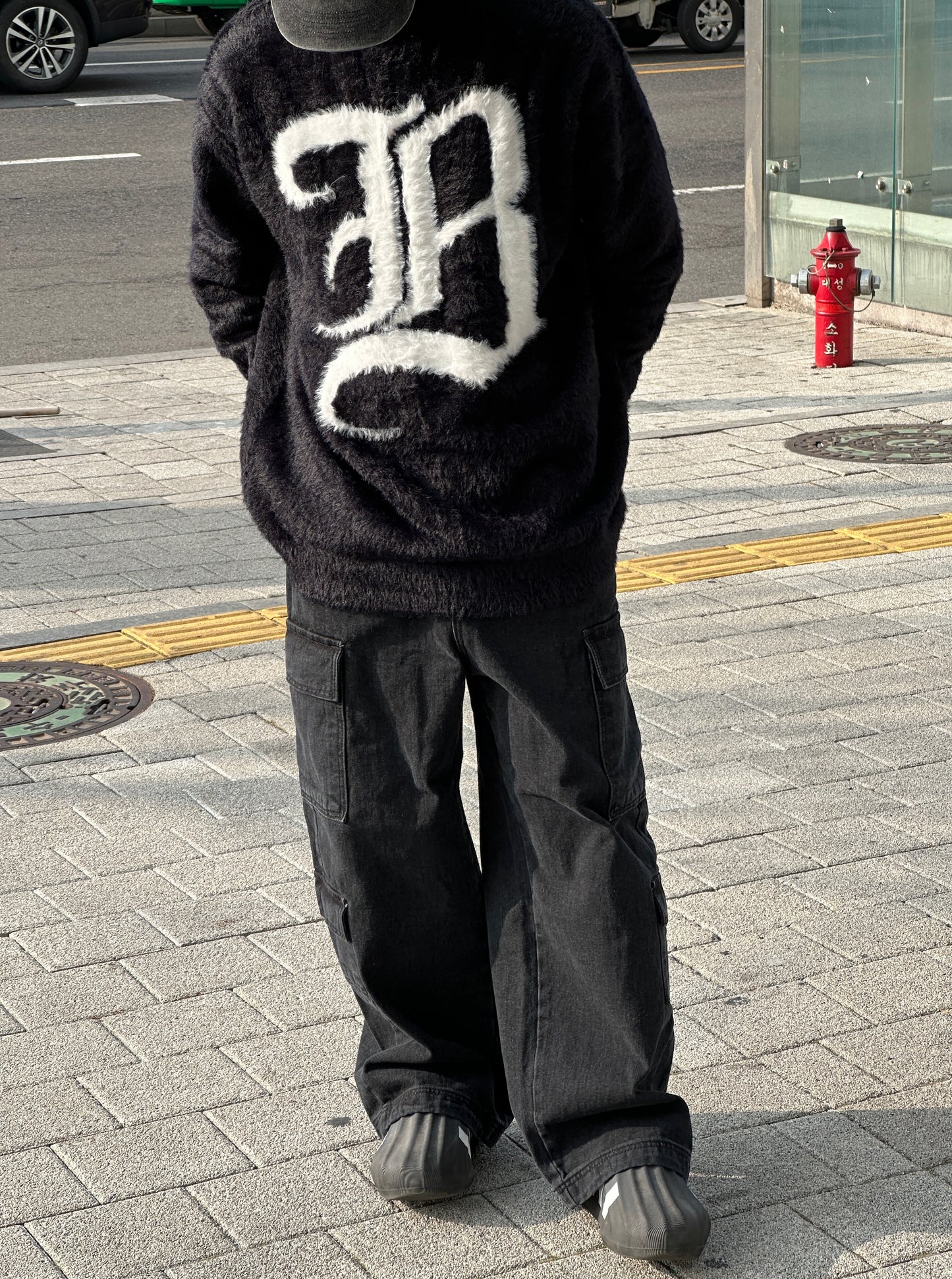 B logo Cardigan「軟糯馬海毛」！