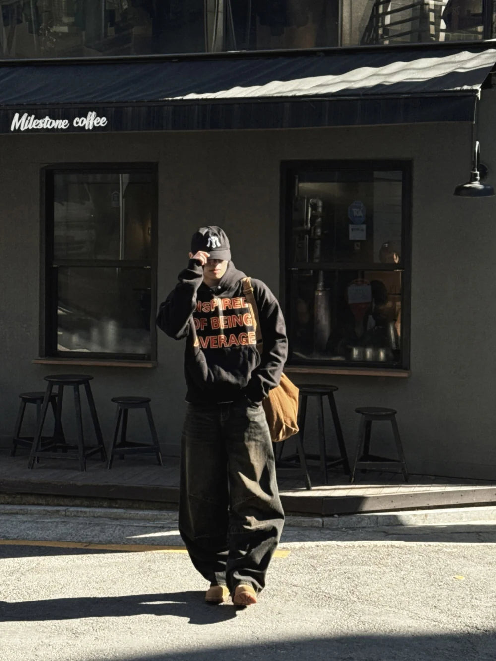 美式街頭感☄️水洗牛仔微闊形牛仔褲｜7色入