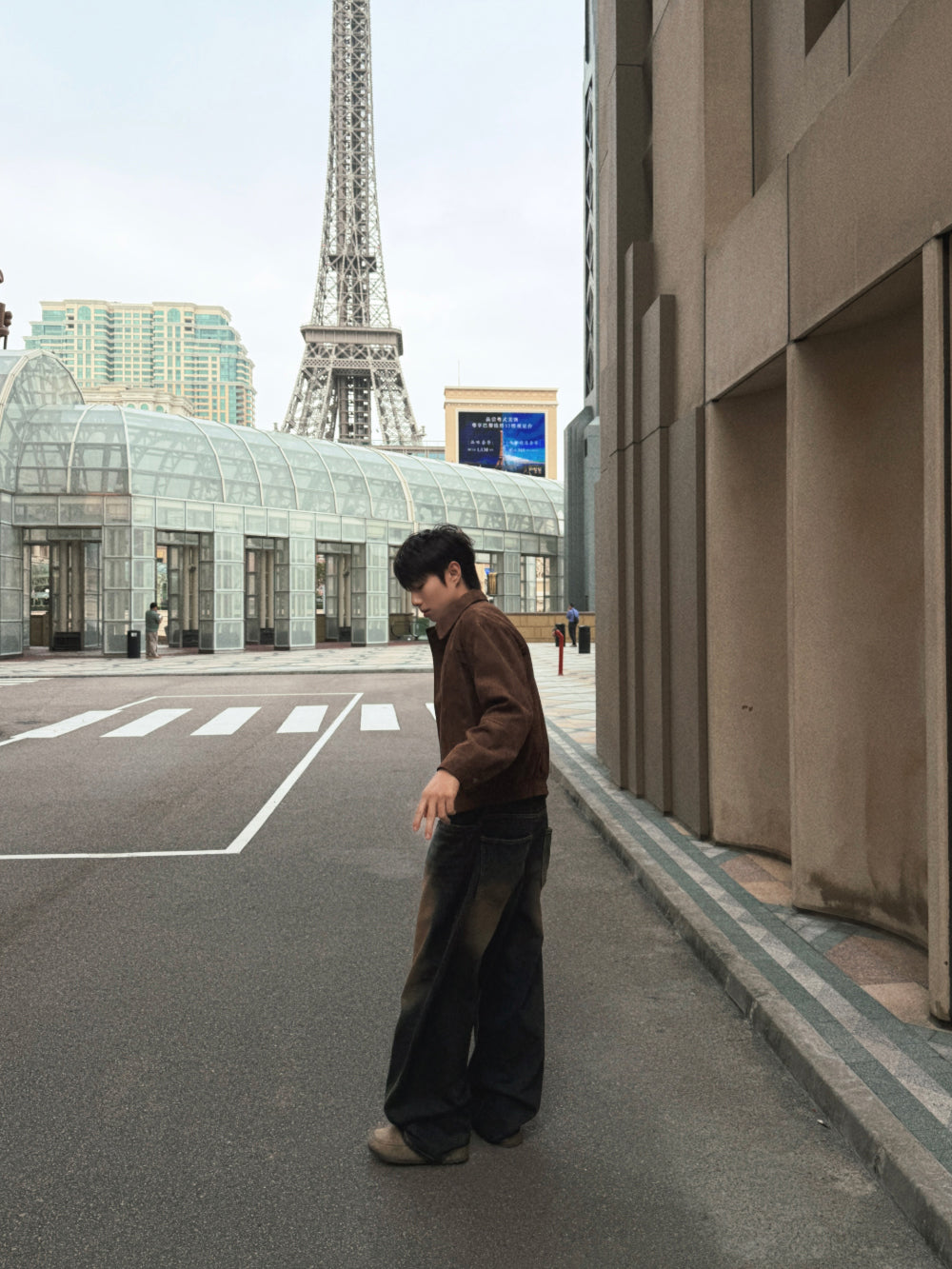 PREMIUM👑簡約款哈靈頓麂皮外套｜3色入