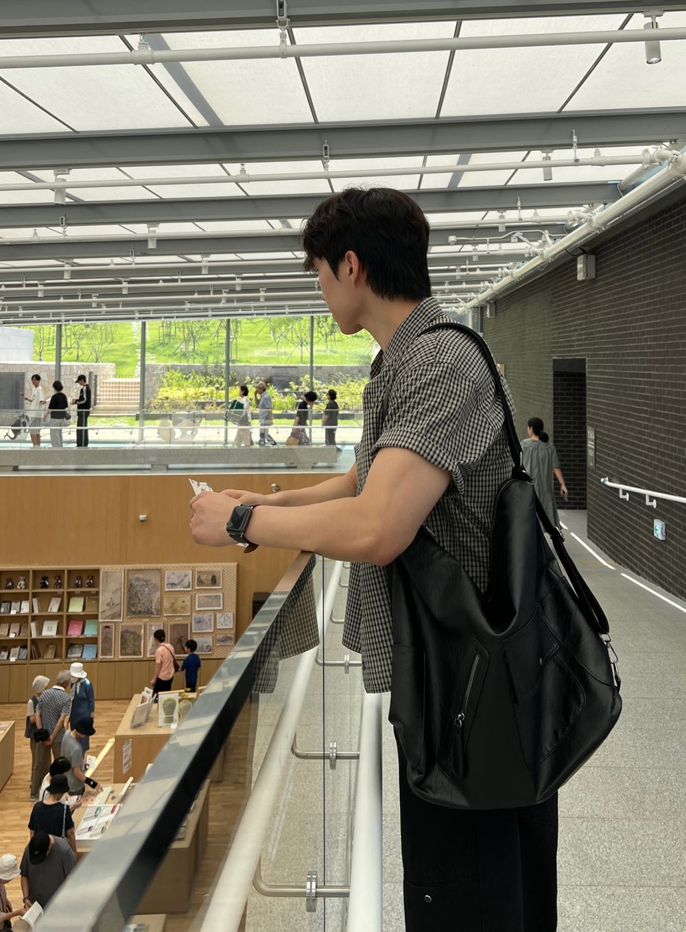 不壓身高！格仔短袖恤衫｜4色入