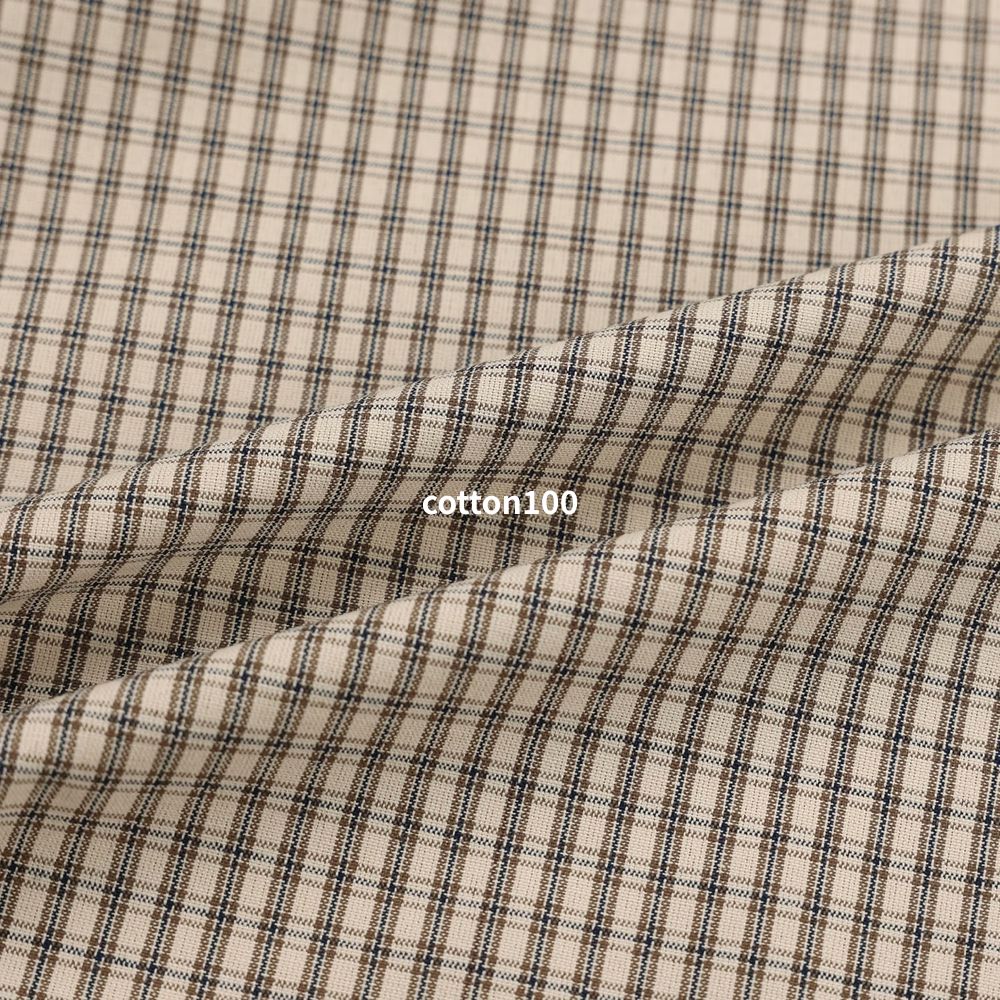 不壓身高！格仔短袖恤衫｜4色入