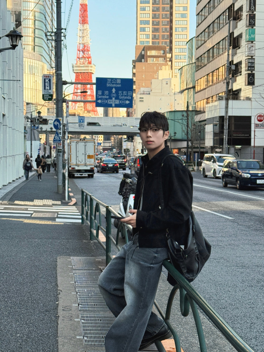 多尺碼！型格貓鬚水洗牛仔褲｜1色入