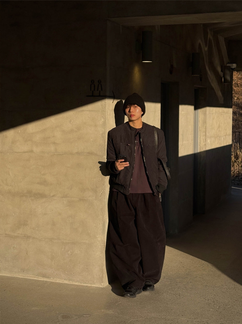 含內絨✔️百搭款寬鬆廓型休閒褲｜3色入