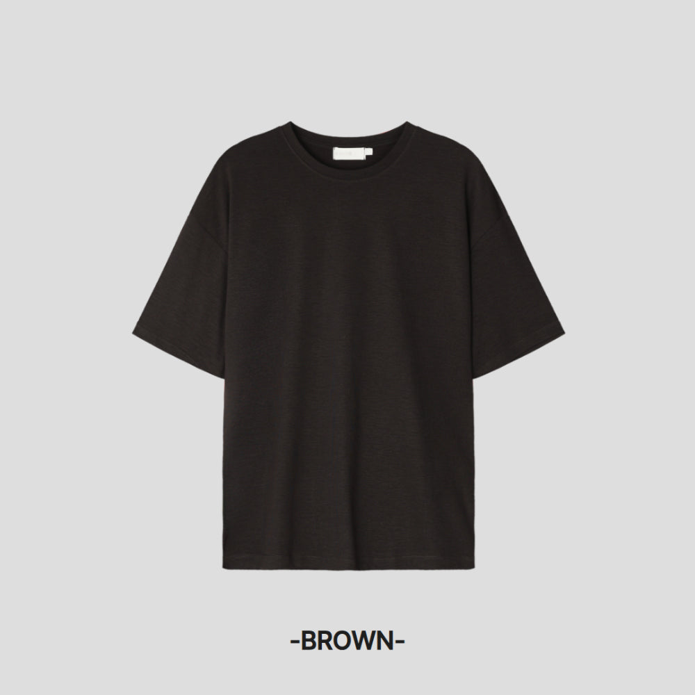 衣櫃必入款！韓製基礎款純色短袖｜8色入