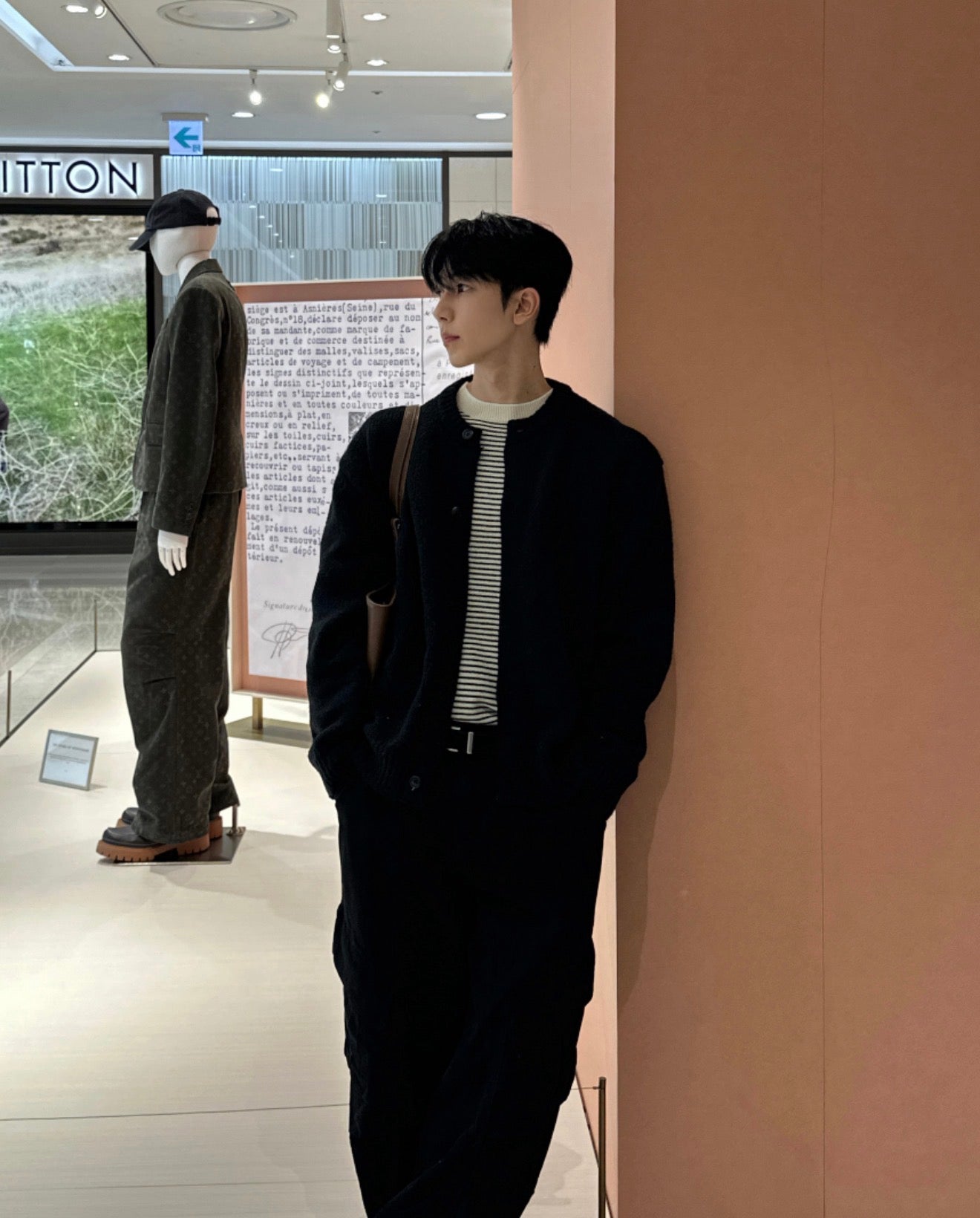 莫代爾圓領橫間針織衫｜3色入