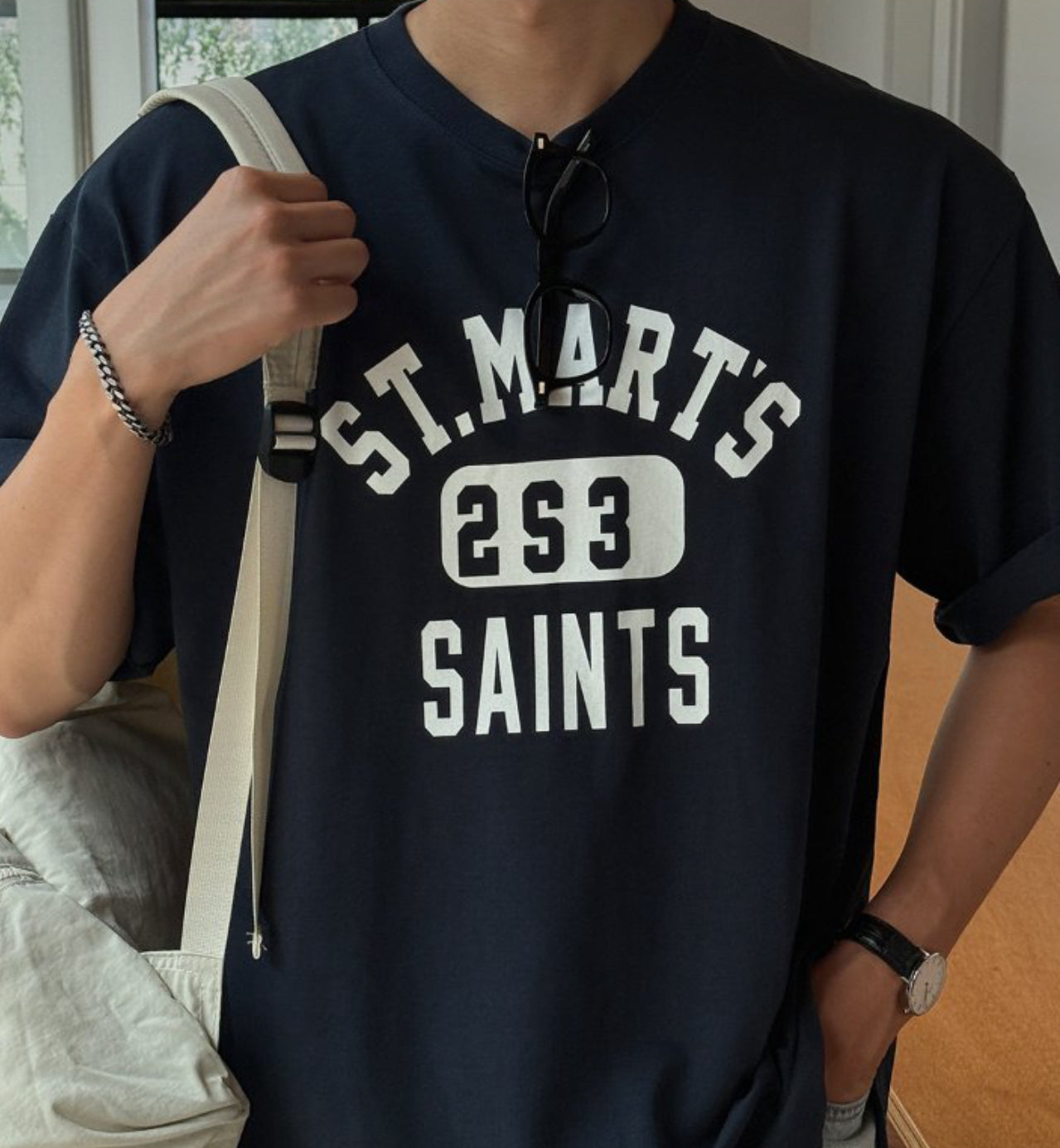 ST.MART's 印花Oversize短袖