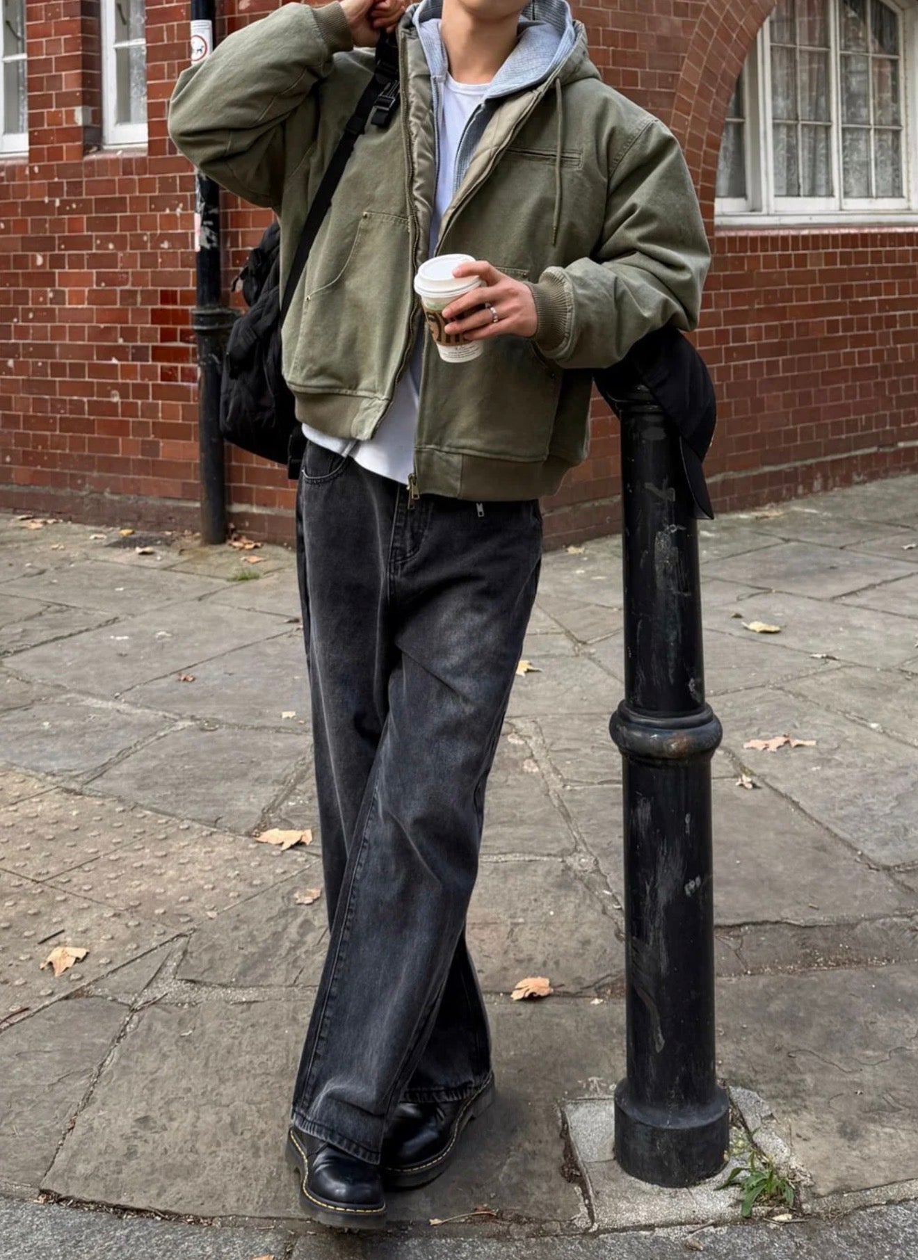 型格款！連帽夾棉重磅工裝外套｜3色入