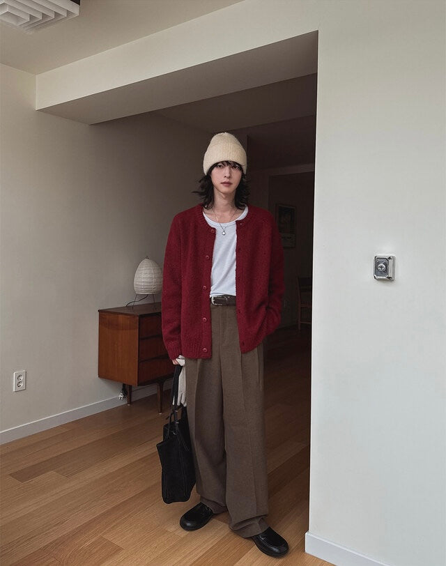 節日推薦🎅🏻輕熟質感開胸針織外套｜6色入