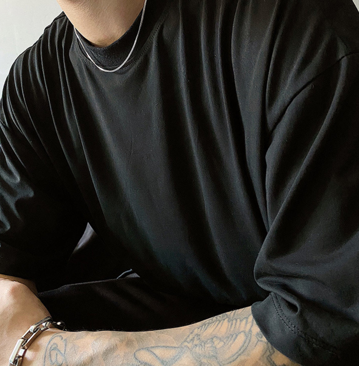 Basic snake chain necklace