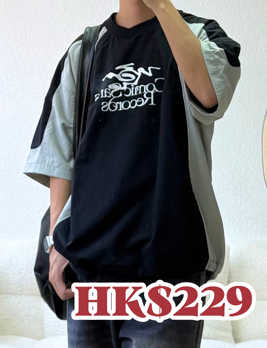 [夏天超好穿] ComicSans 尼龍材質運動風短袖