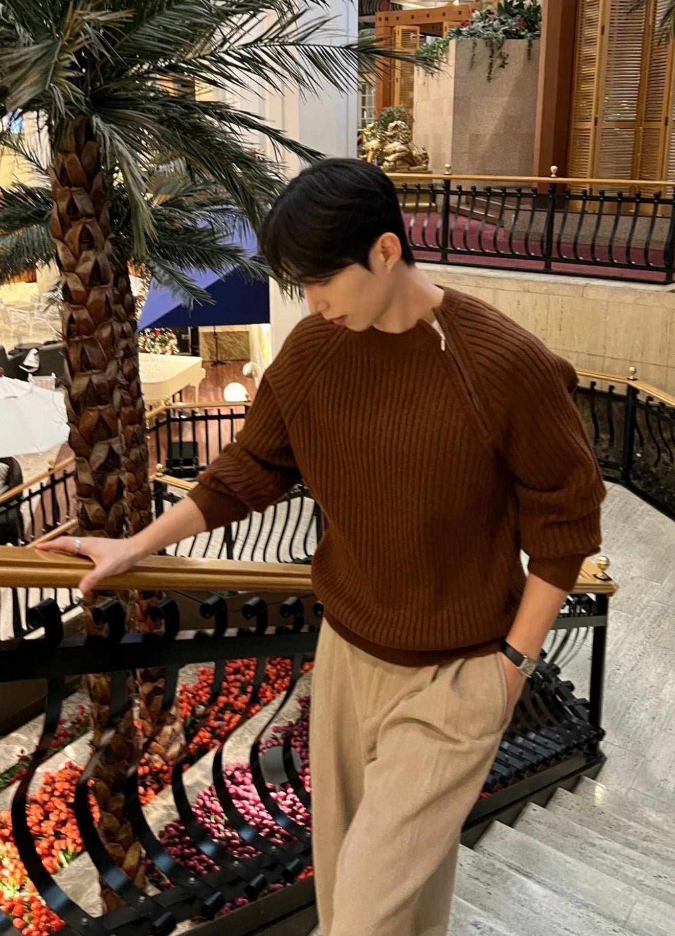 側拉鍊質感針織衫｜6色入