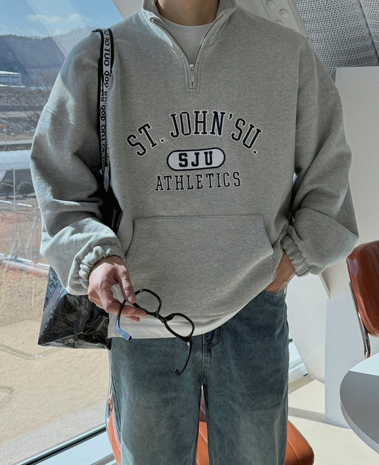 ST.JOHN’SU Half Zip MTM