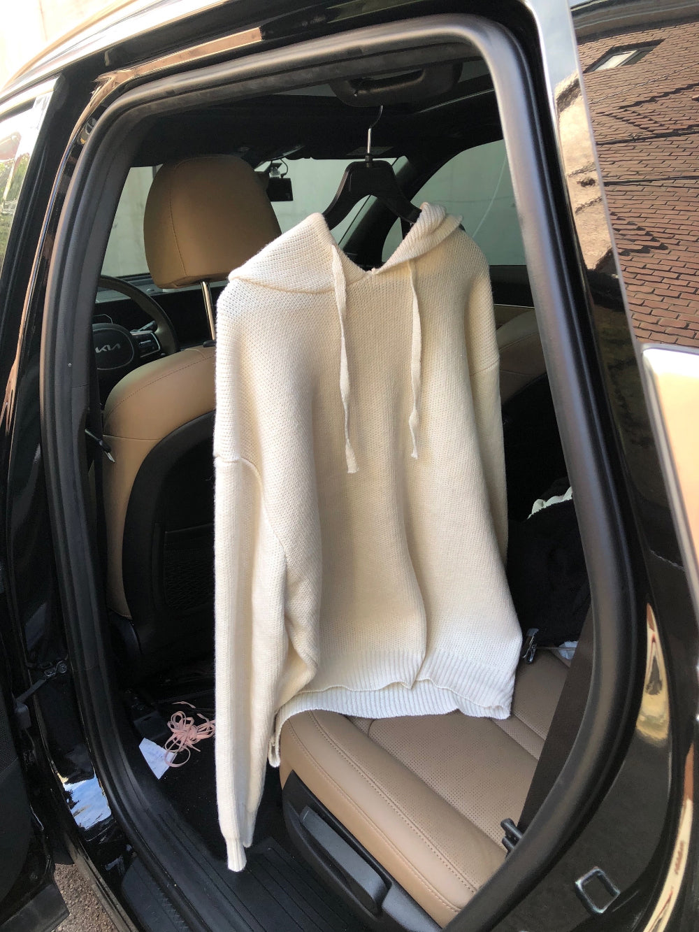 男友感單品！立體編織針織Hoodie｜4色入