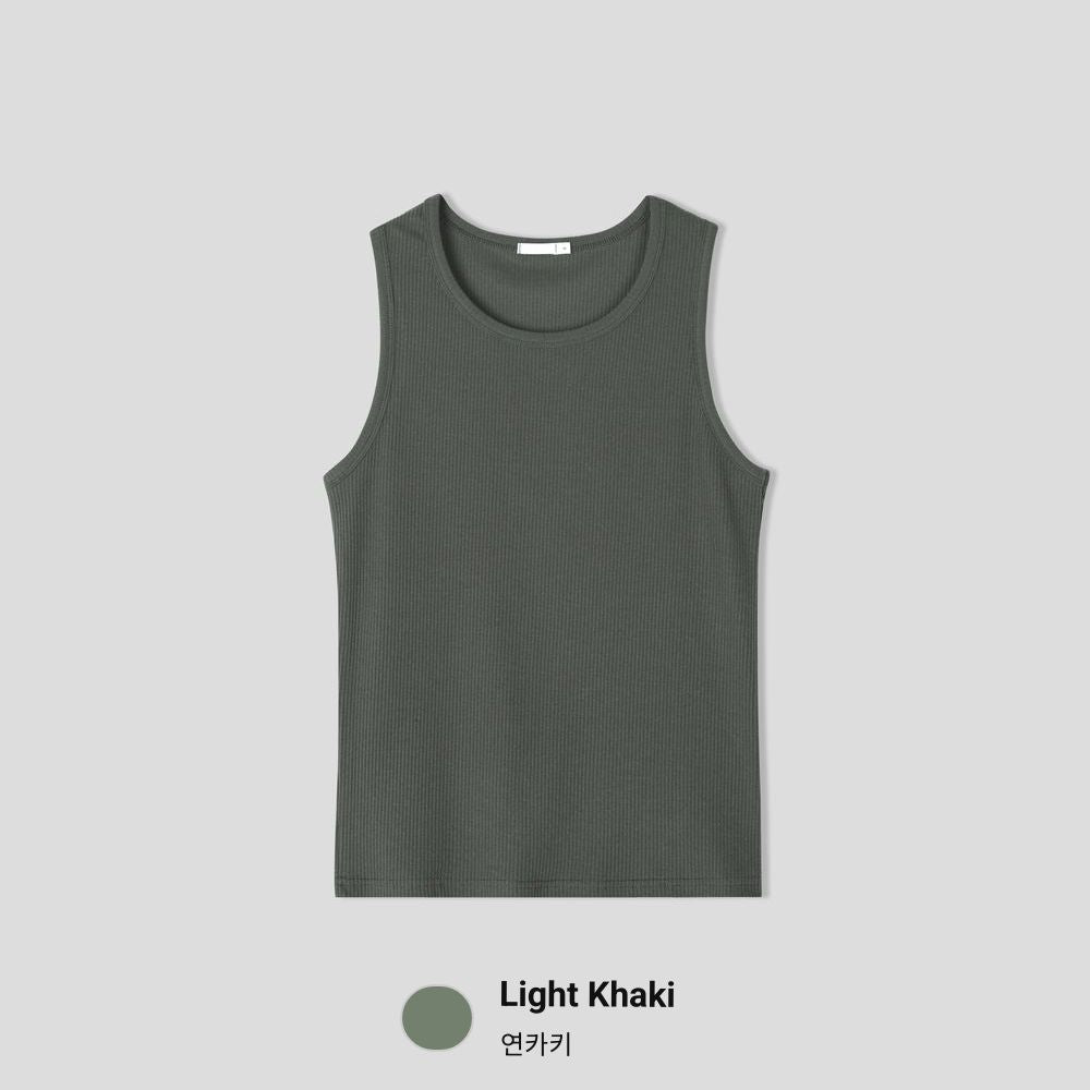 Gym Bro系列🏋️純色貼身彈性背心｜6色入