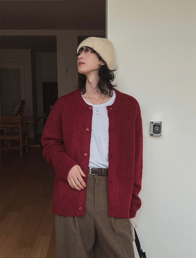 節日推薦🎅🏻輕熟質感開胸針織外套｜6色入