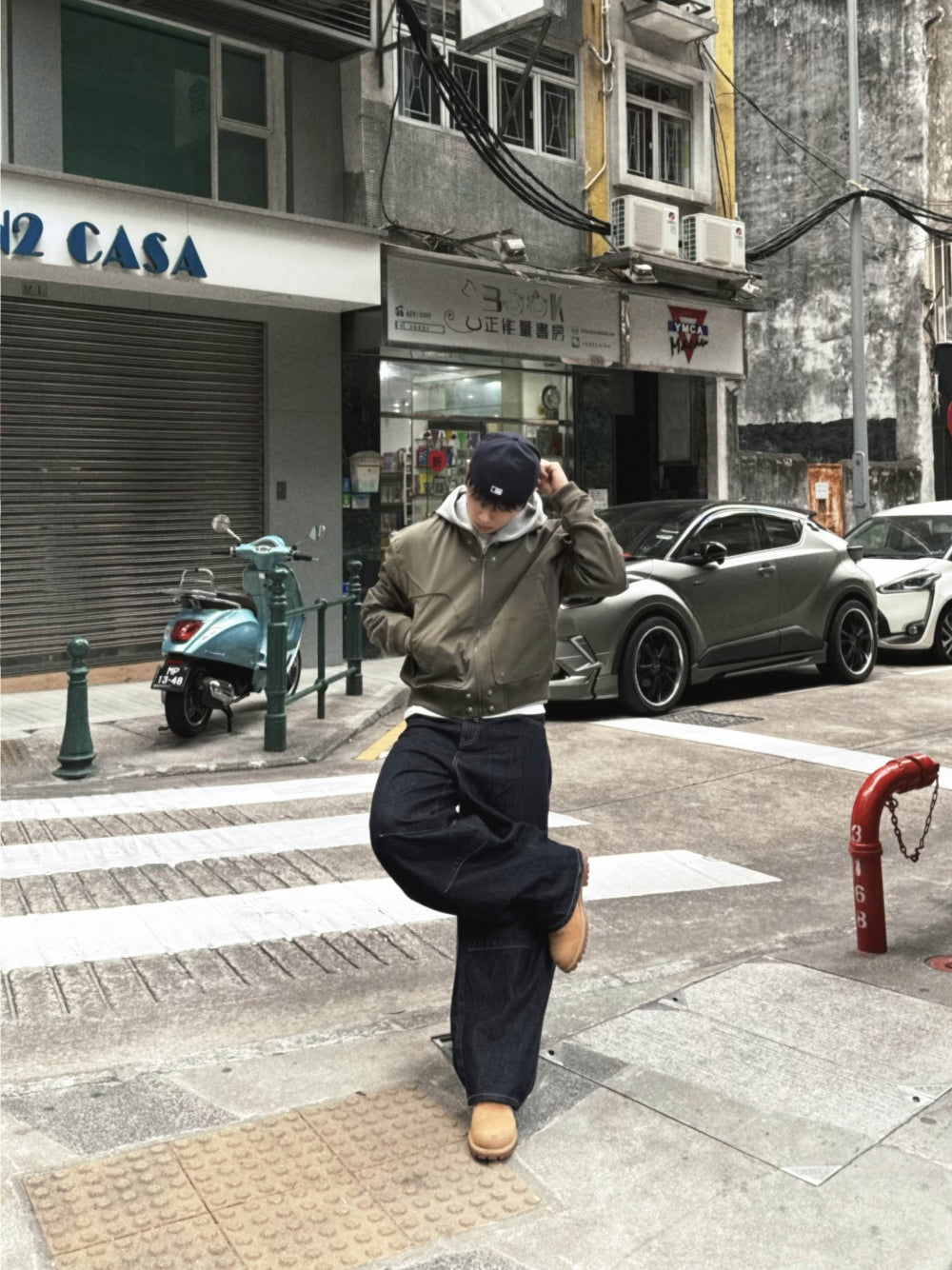 金屬細節加分！大口袋短款MA1｜2色入