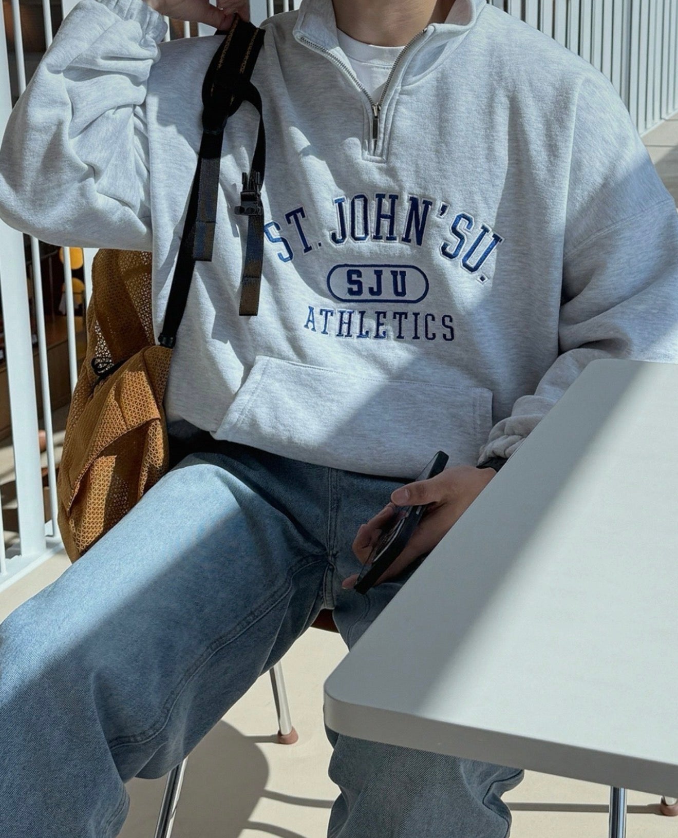 ST.JOHN’SU Half Zip MTM