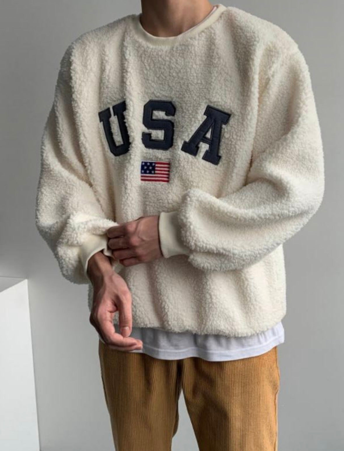 [🇰🇷連線]USA 柔軟毛毛衛衣