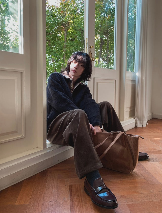 [大熱款🔥]燈芯絨直紋長褲｜5色入