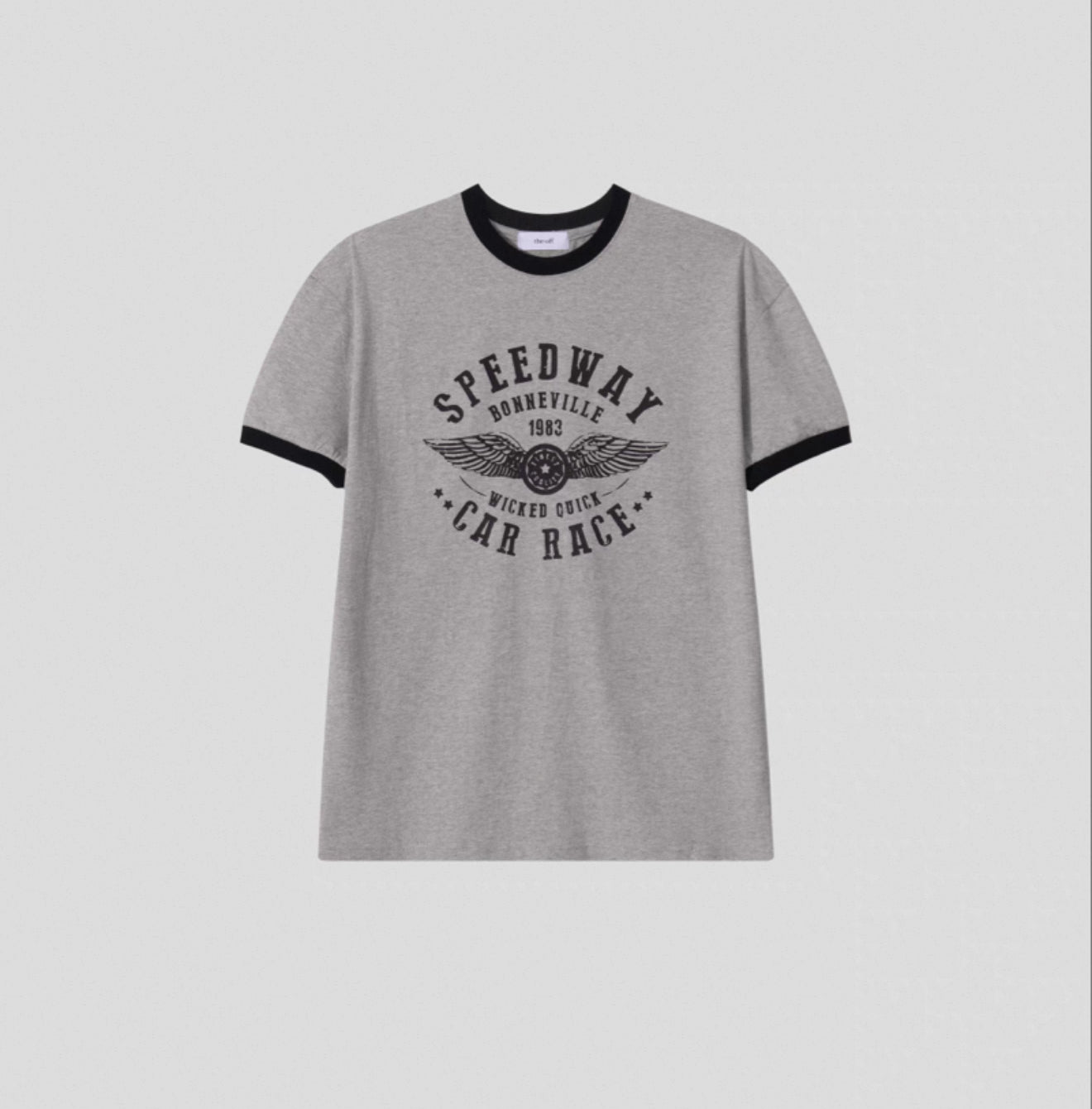 Speed way 復古圖騰 Ringer Tee