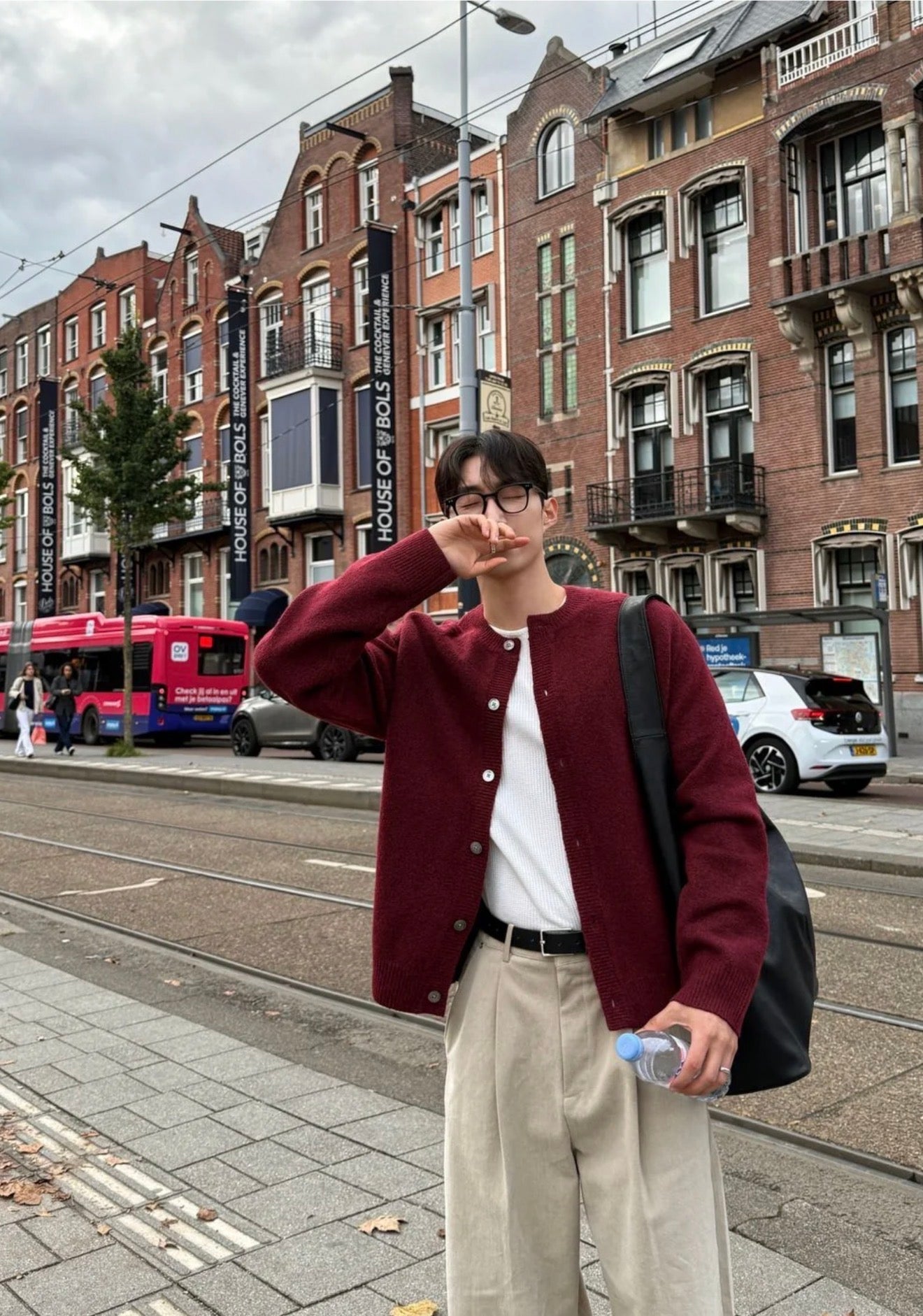 衣櫃必備款！立體編織開胸針織衫｜9色入