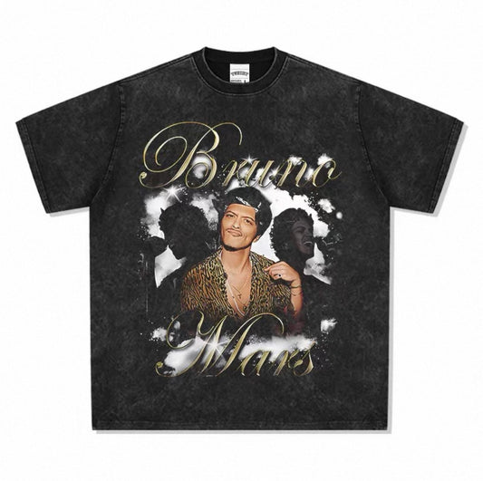 Vintage Washed Top-Bruno Mars