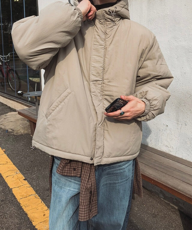 （高性價比）寛鬆Padded工裝外套｜3色入