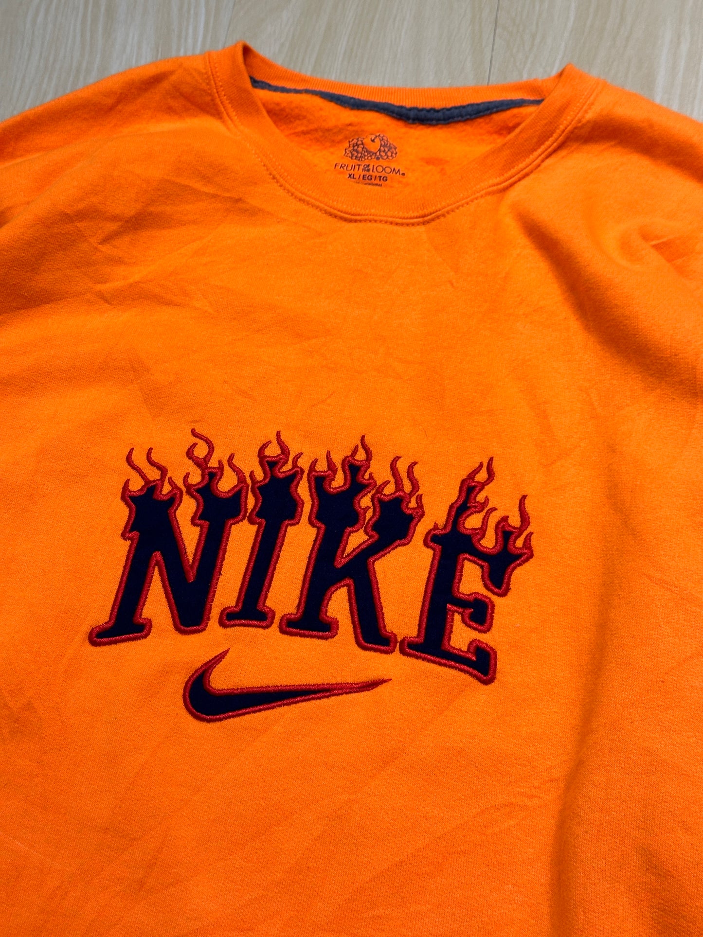「現貨」Vintage Nike Hoodie Orange