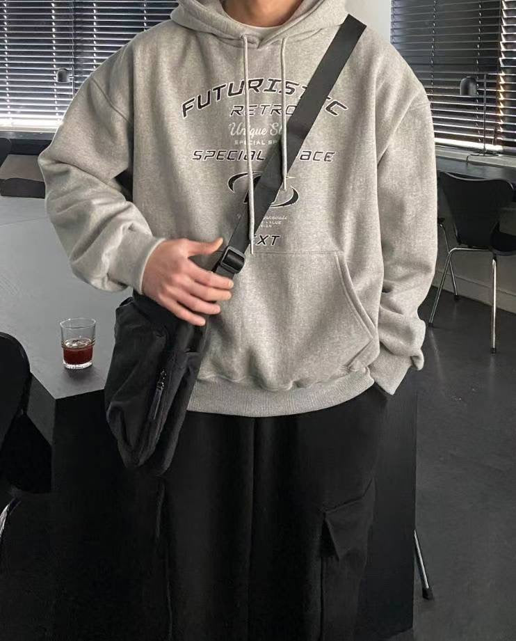 Futuristic 印花連帽衛衣