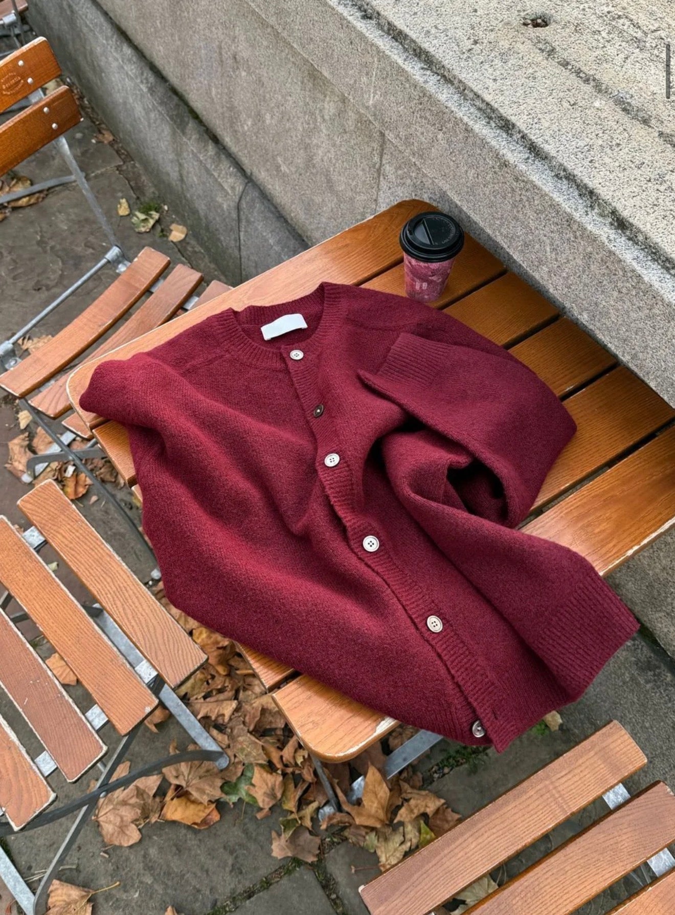 衣櫃必備款！立體編織開胸針織衫｜9色入
