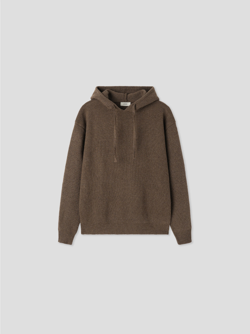 男友感單品！立體編織針織Hoodie｜4色入