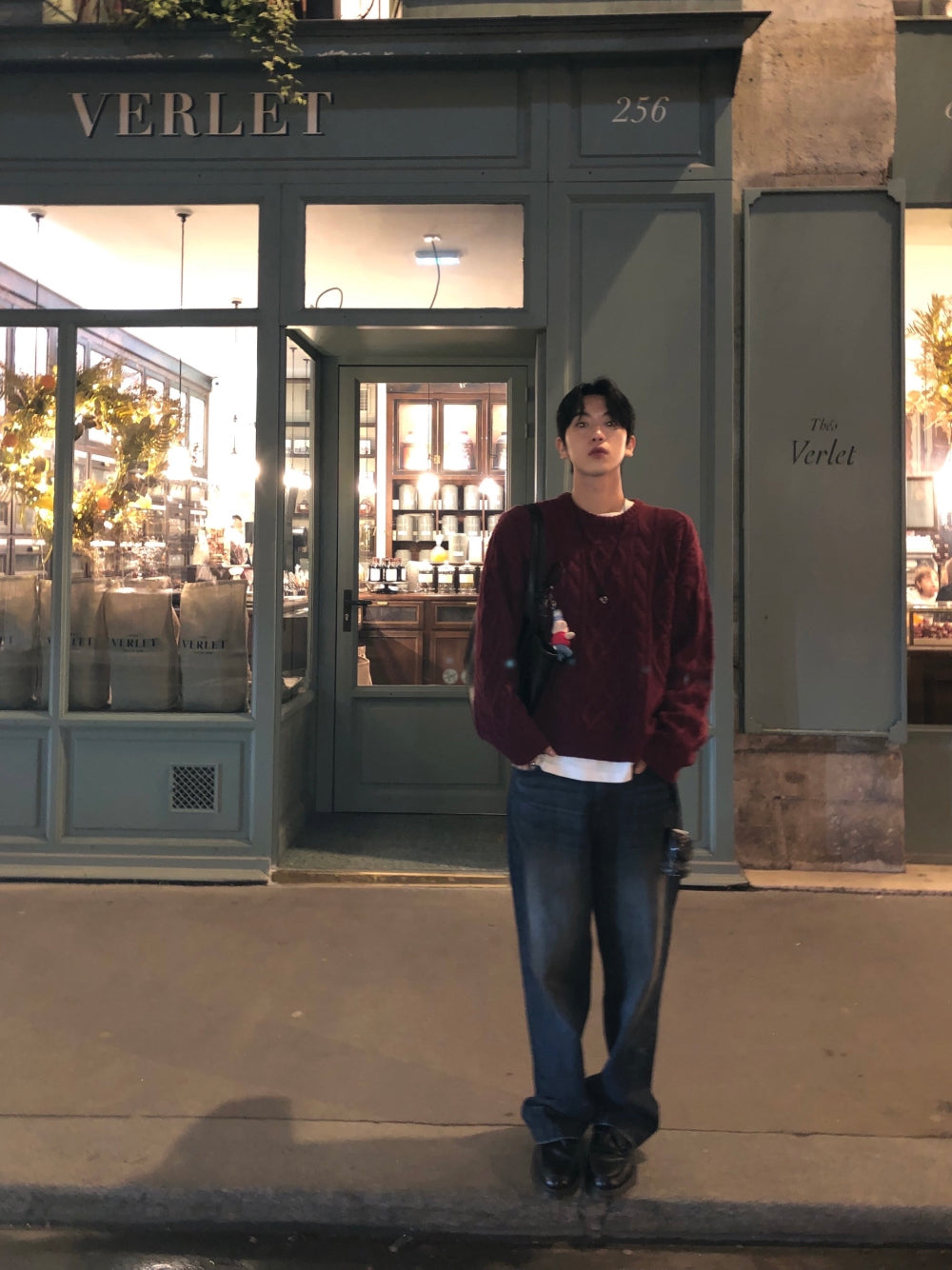 50%羊毛🐑漁夫紋麻花針織衫｜4色入