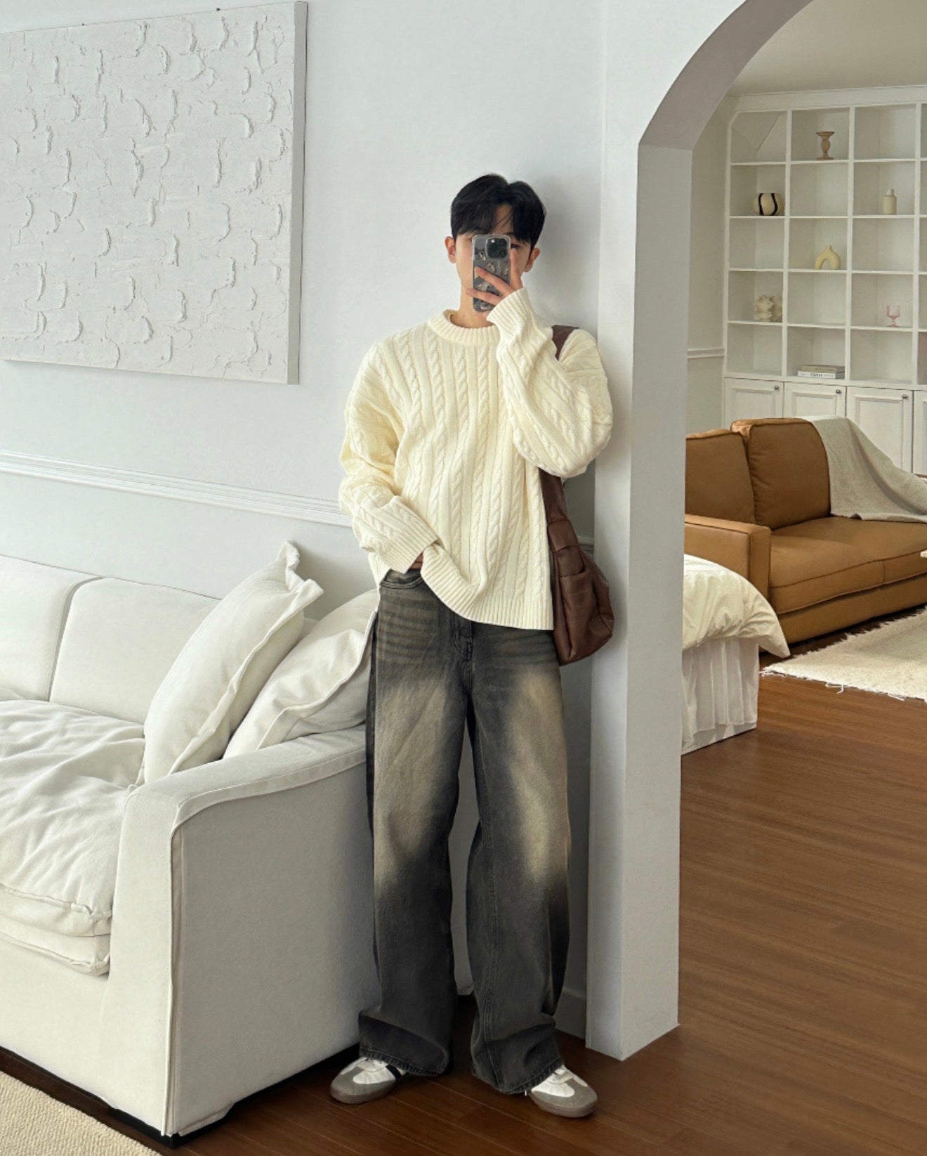 高品質! 百搭純色麻花紋針織衫｜5色入