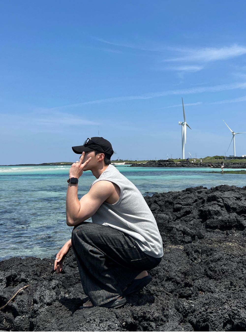 Gym Bro系列🏋️線條純色坎肩背心｜4色入