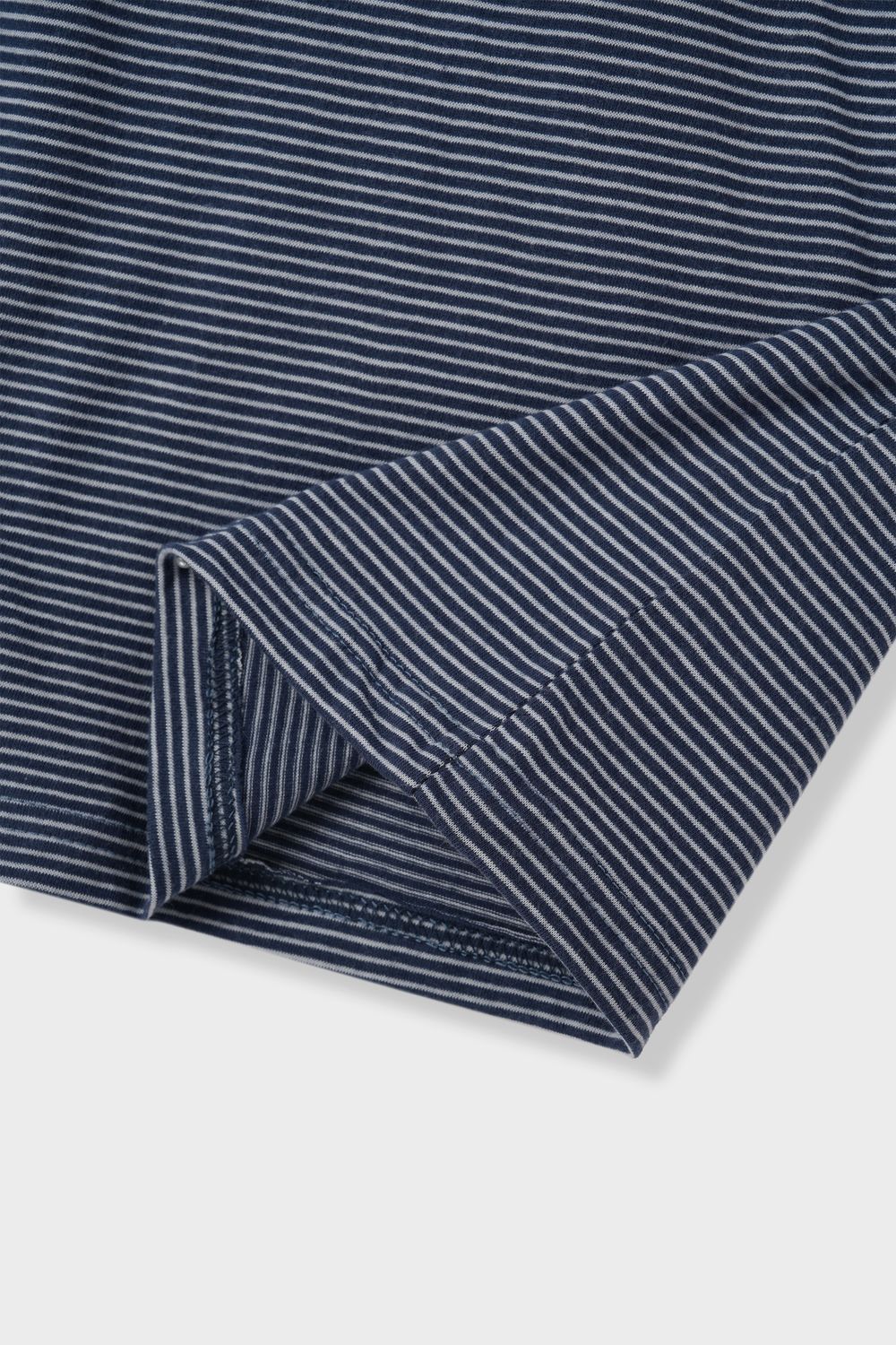 美式復古橫間短款純棉短袖｜3色入