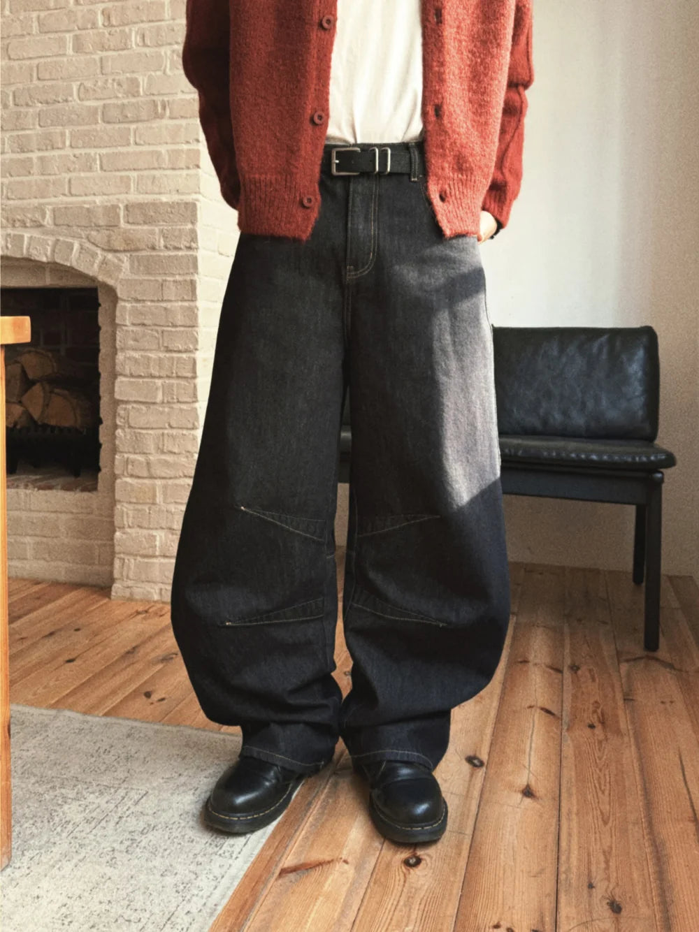 美式街頭感☄️水洗牛仔微闊形牛仔褲｜7色入